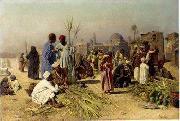 unknow artist Arab or Arabic people and life. Orientalism oil paintings  383 painting